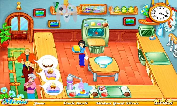 تحميل لعبة محل بيع التورتة Cake mania للكمبيوتر