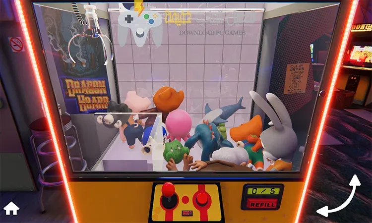 تحميل لعبة Claw Machine Sim للكمبيوتر من ميديا فاير