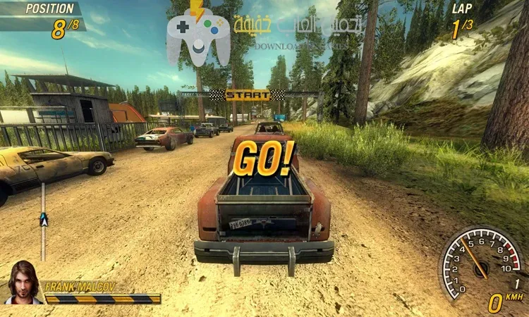 تحميل لعبة السيارات Flatout للكمبيوتر من ميديا فاير