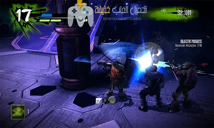 تحميل لعبة TMNT Out of The Shadows للكمبيوتر مجانًا بروابط مباشرة